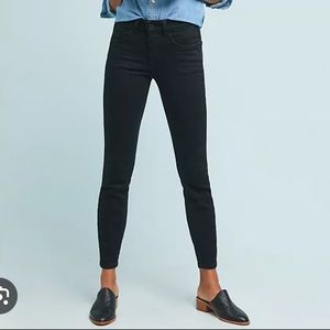 Anthropologie High Rise Black Jeans